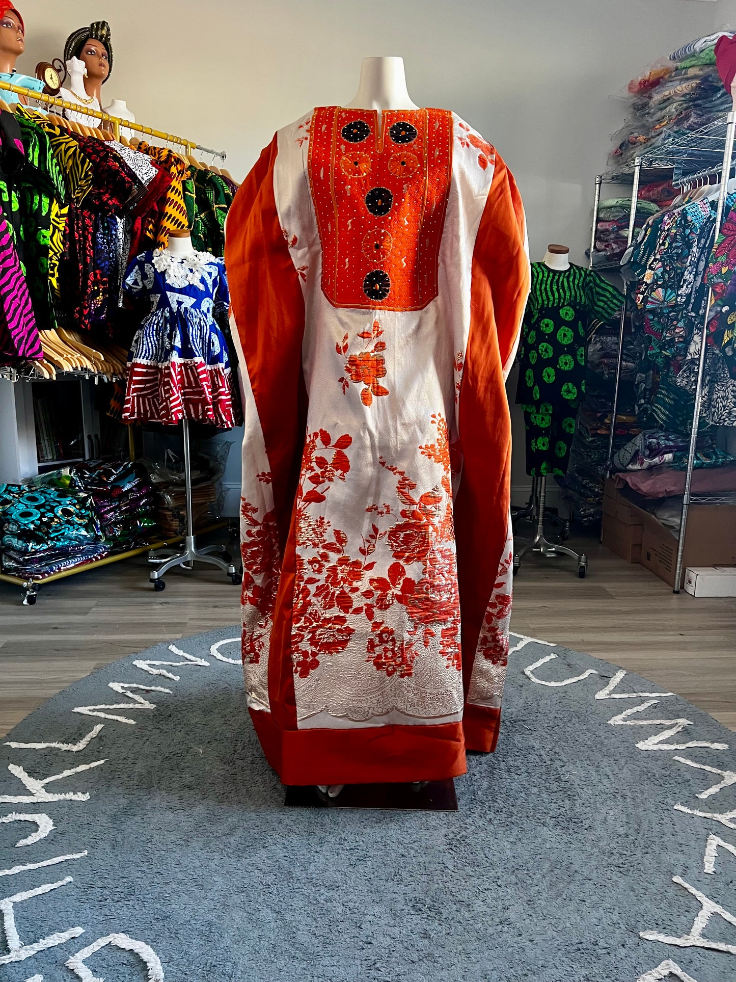 Afro Selah Brocade Boubou