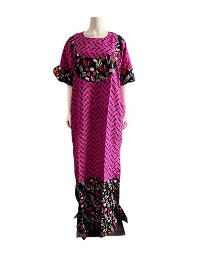 African Print Afro Noa Free Style Dress