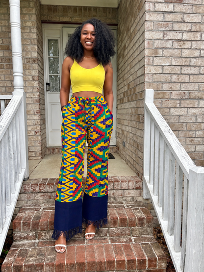 Varieties African Ethnic Prints Unisex Ankara Cargo Pants/Bottom