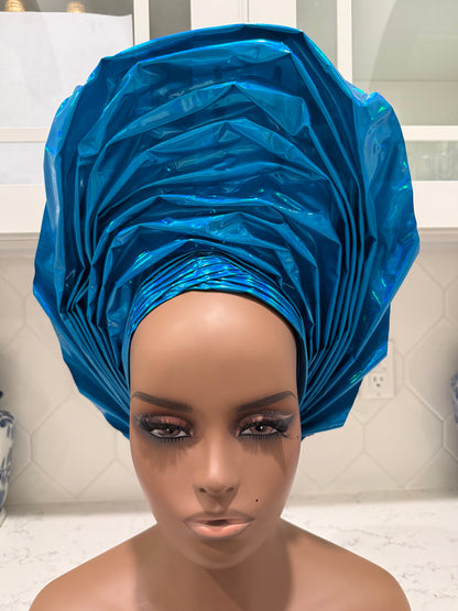 Metallic Leather Auto Gele 1p Afro American Outfits