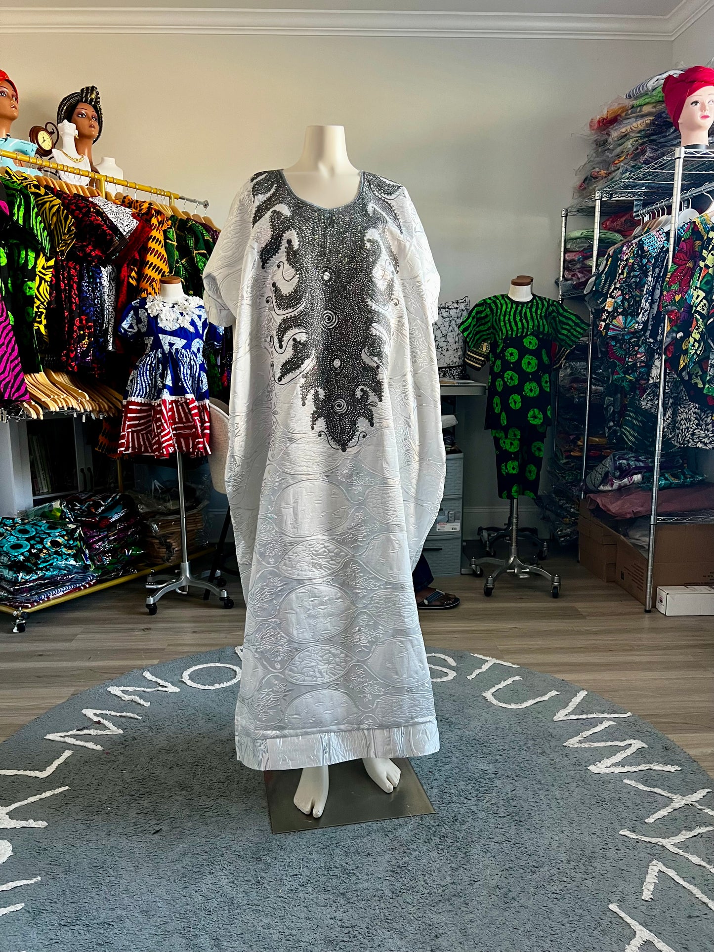 Afro Mercy Luxury Brocade Kaftan