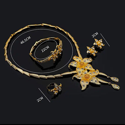 Zinc Alloy Jewelry Set Afro American Outfits