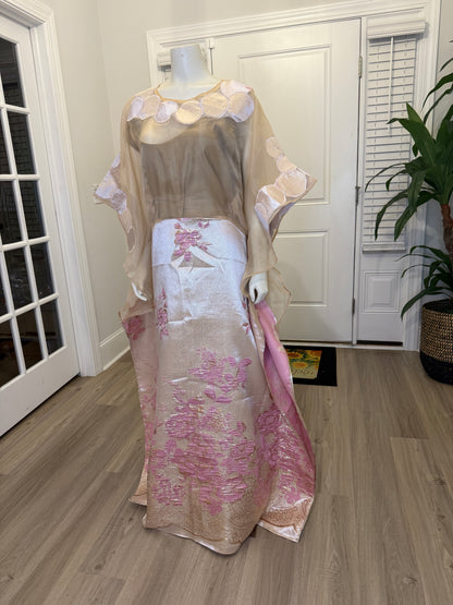 Modern Organza Damask Bubu
