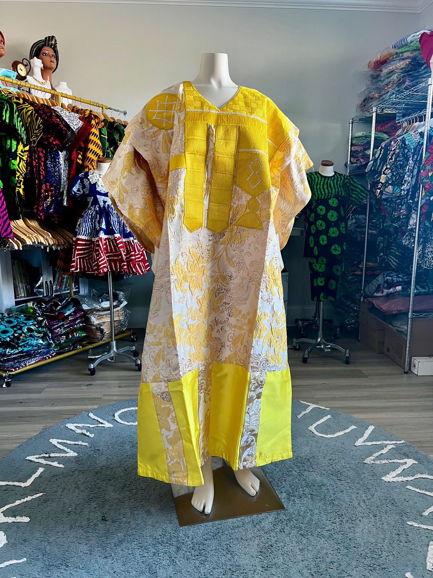 Afro Bithiah Brocade Boubou