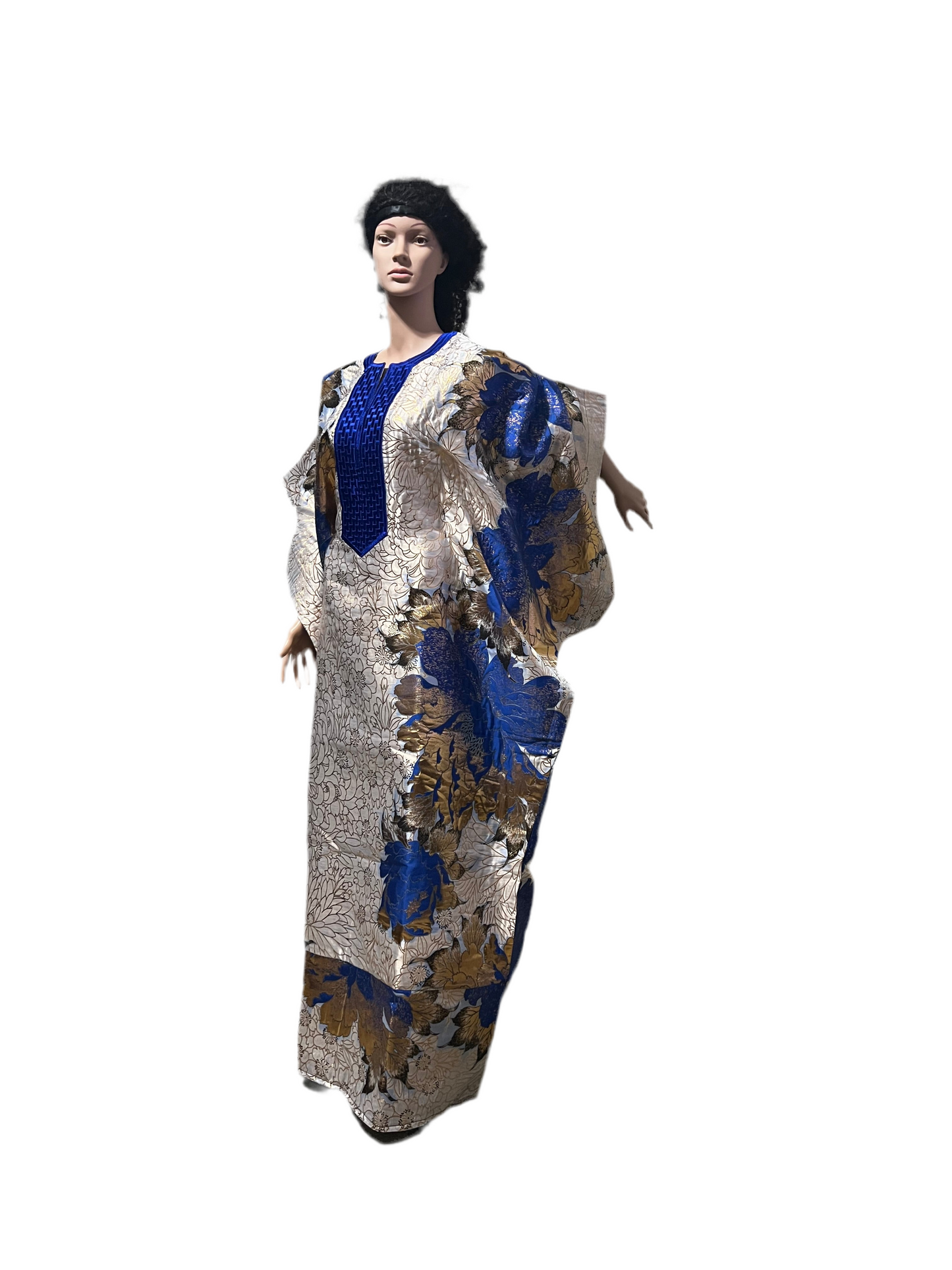 Afro Hadassah Luxury Damask Boubou style 2 Afro American Outfits