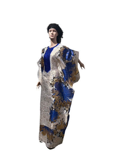 Afro Hadassah Luxury Damask Boubou style 2 Afro American Outfits