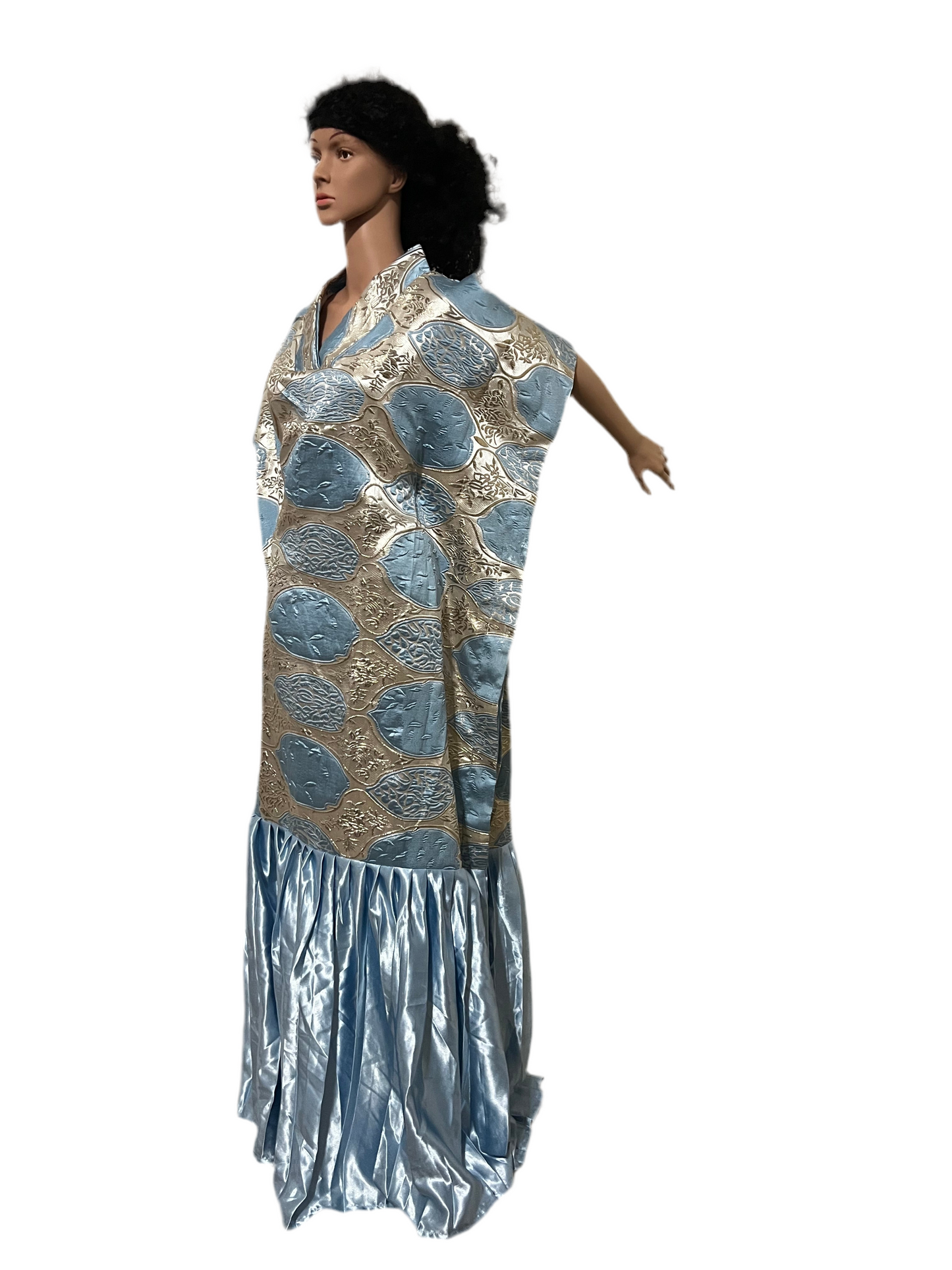 Afro Sharon Mixed Brocade Boubou Afro American Outfits