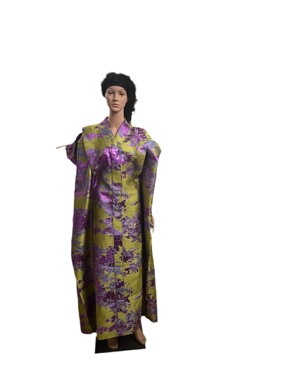 Afro Bernice Damask Brocade Boubou