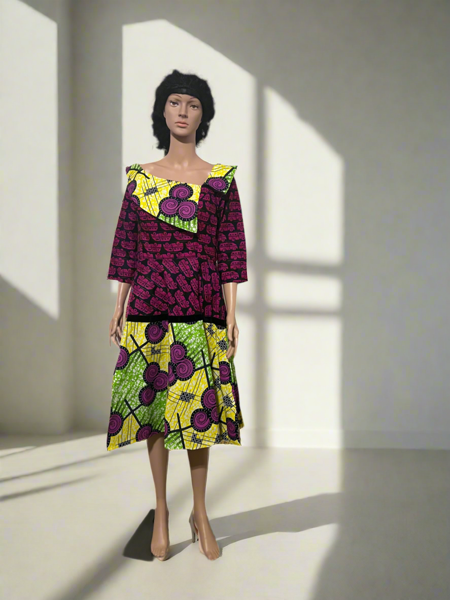 Afro Elza Dress