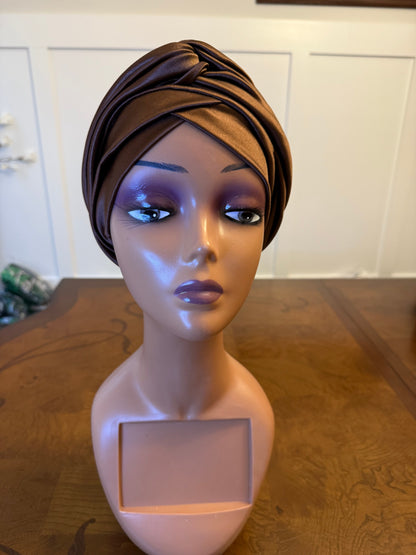 African Twisted Front Turban/Hat/Cap Afro American Outfits