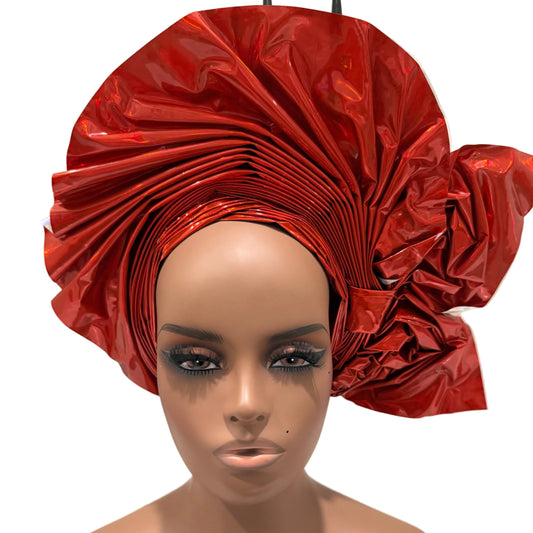 Metallic Leather Auto Gele 1p Afro American Outfits