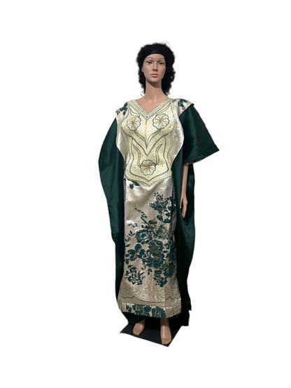 Afro  Lagos Damask Brocade Boubou