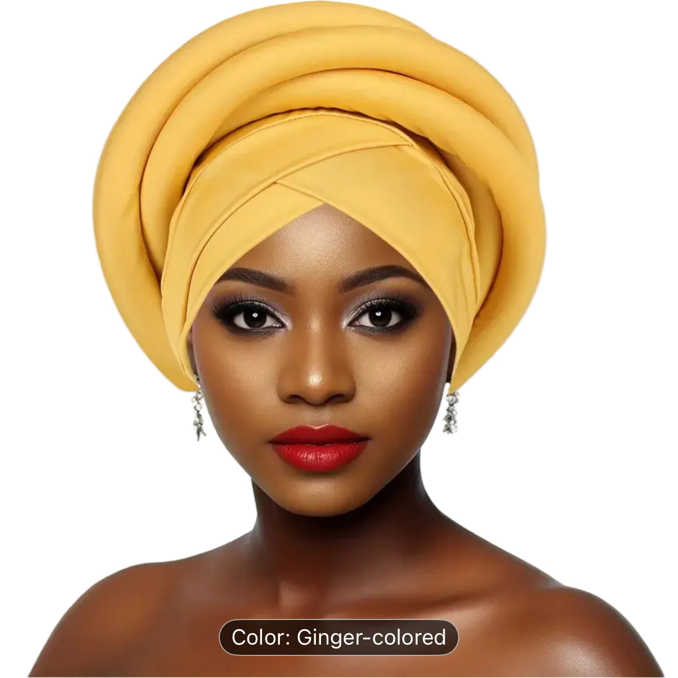 African Double Twisted Turban