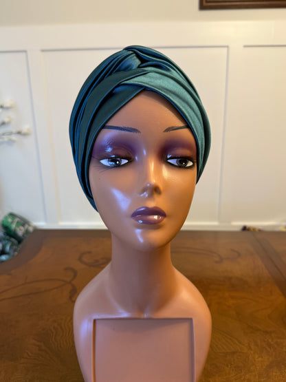 African Twisted Front Turban/Hat/Cap Afro American Outfits