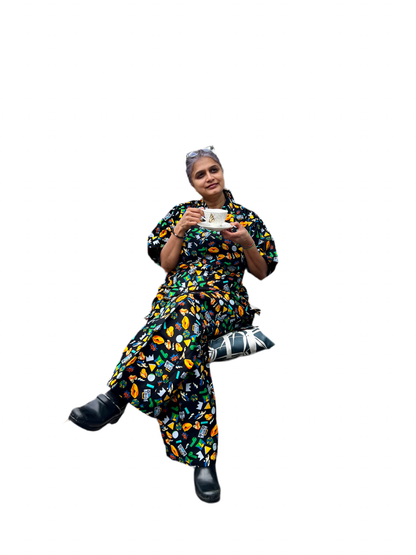 Afro Atarah Pant Set Afro American Outfits
