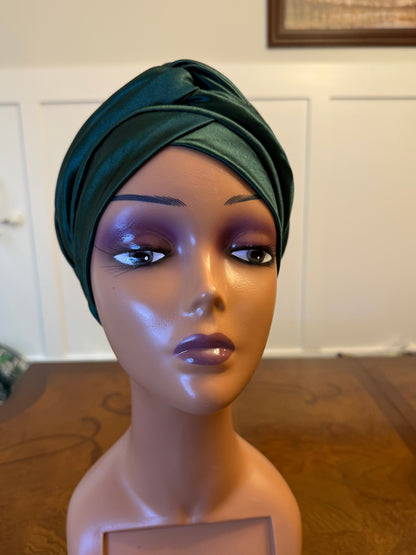 African Twisted Front Turban/Hat/Cap Afro American Outfits