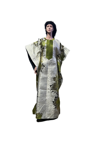 Afro Hadassah Luxury Damask Boubou style 2 Afro American Outfits