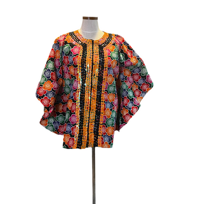 Afro Beaded Ankara Tops/Blouse Style 2