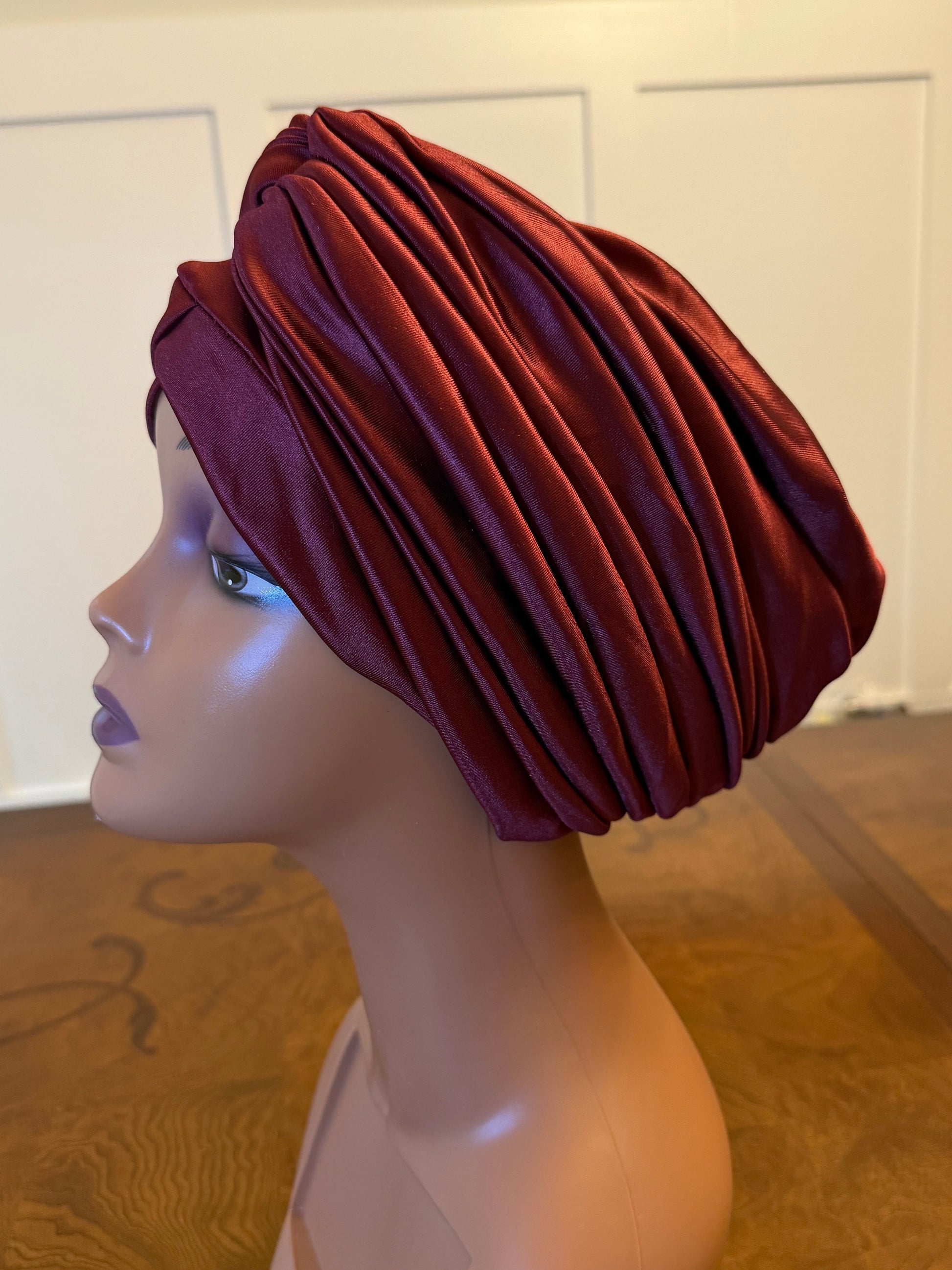 African Twisted Front Turban/Hat/Cap Afro American Outfits