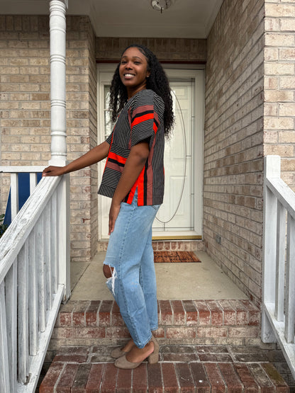 African Prints Ankara Women Danshiki Tops