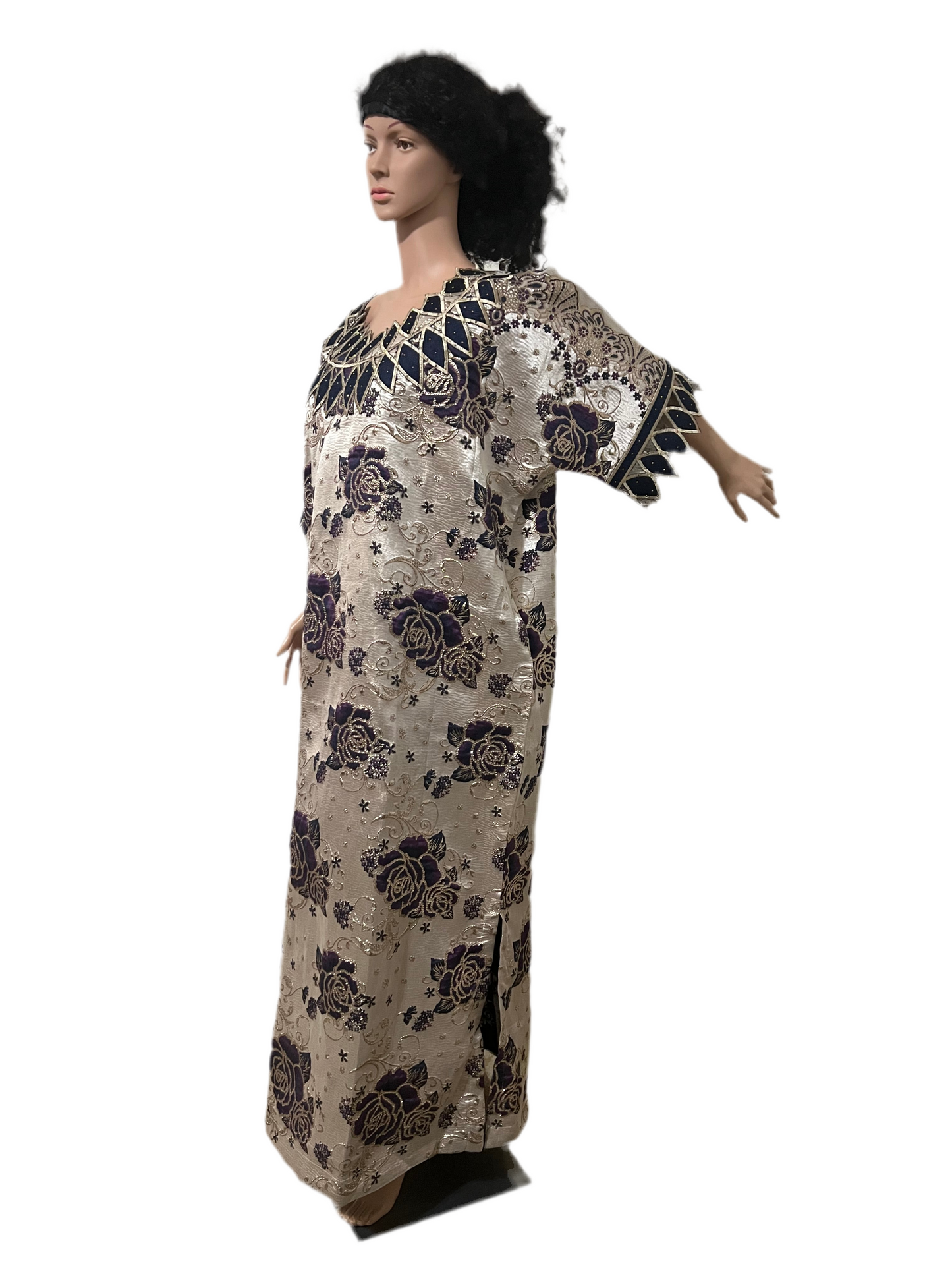 Afro Mercy Luxury Brocade Kaftan