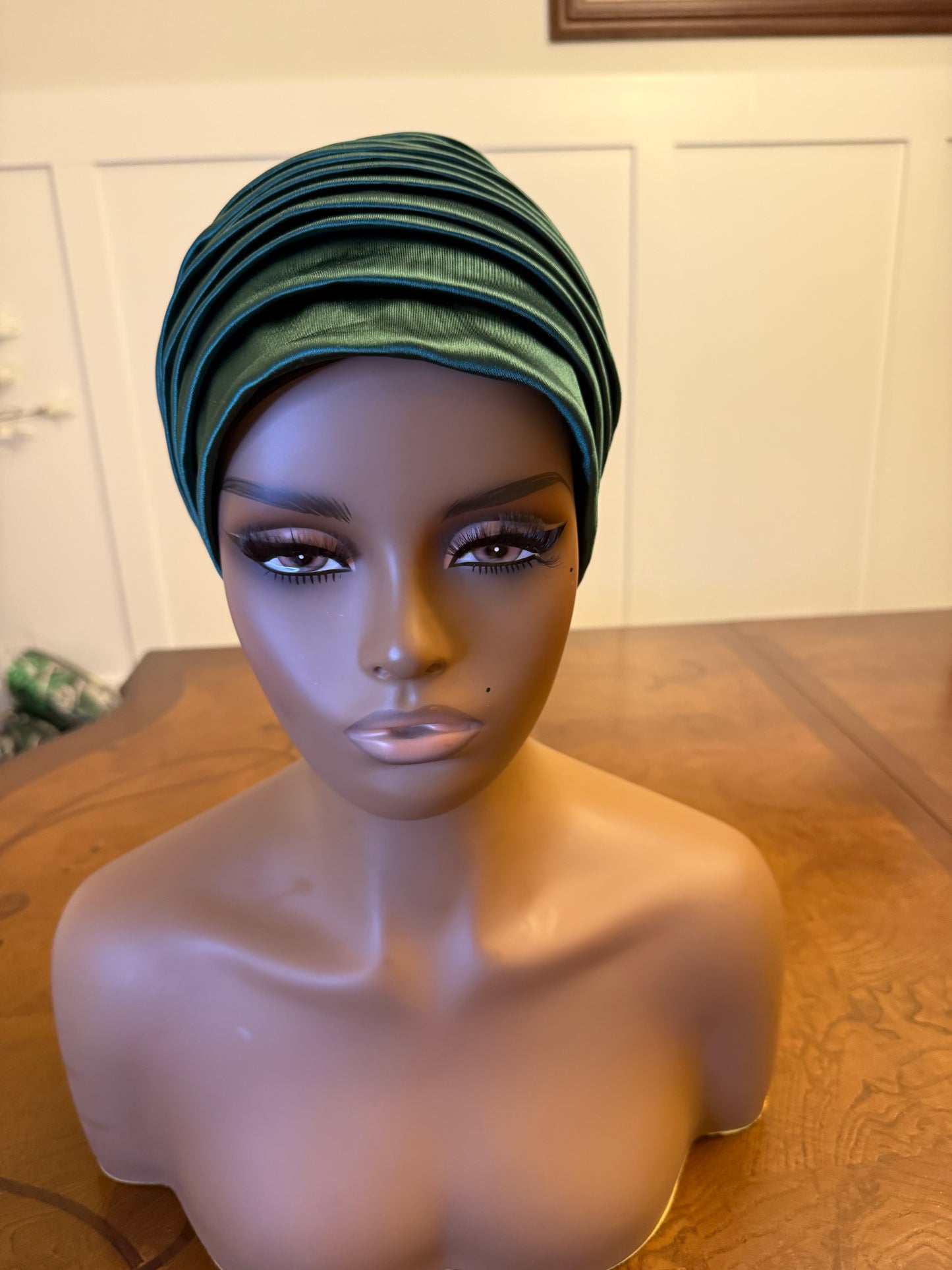African Step Patterned Turban
