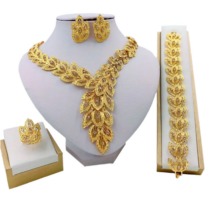 Elegance Jewelry Set Afro American Outfits