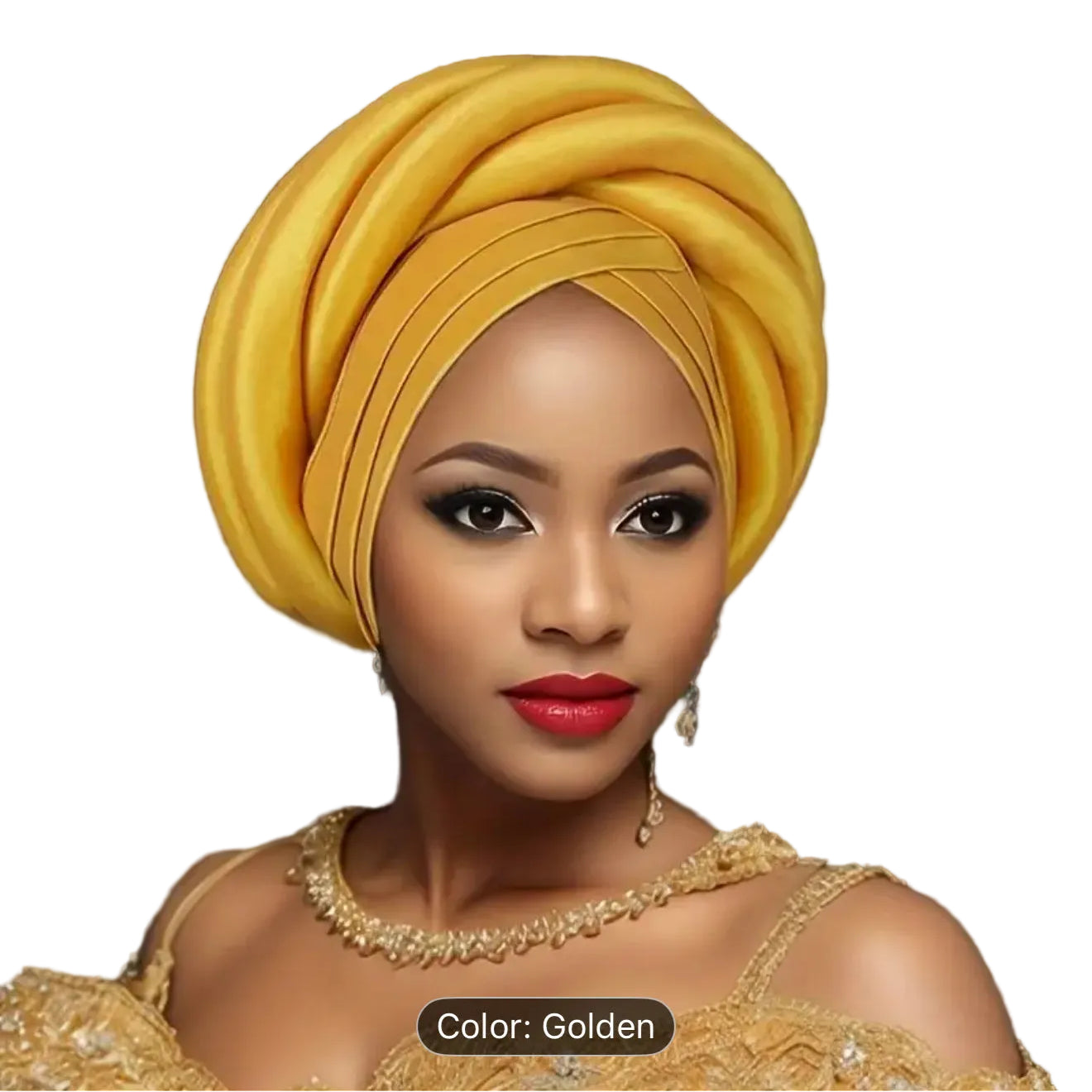 African Double Twisted Turban