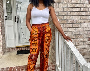 African Ethnic Prints Ankara Cargo/Jogger/Bell Bottom/ Designed Pants