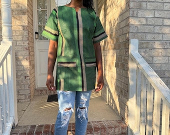 African Prints Ankara Women Danshiki Tops