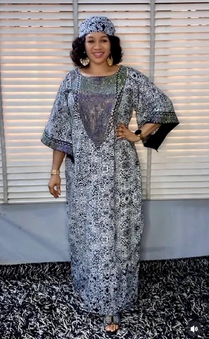 Glittering Stone African Ankara WaX Print Kaftan Dress Afro American Outfits