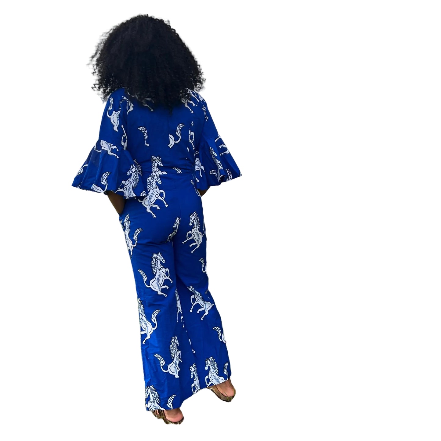 African Wax Print Ankara Triumph Jumpsuit