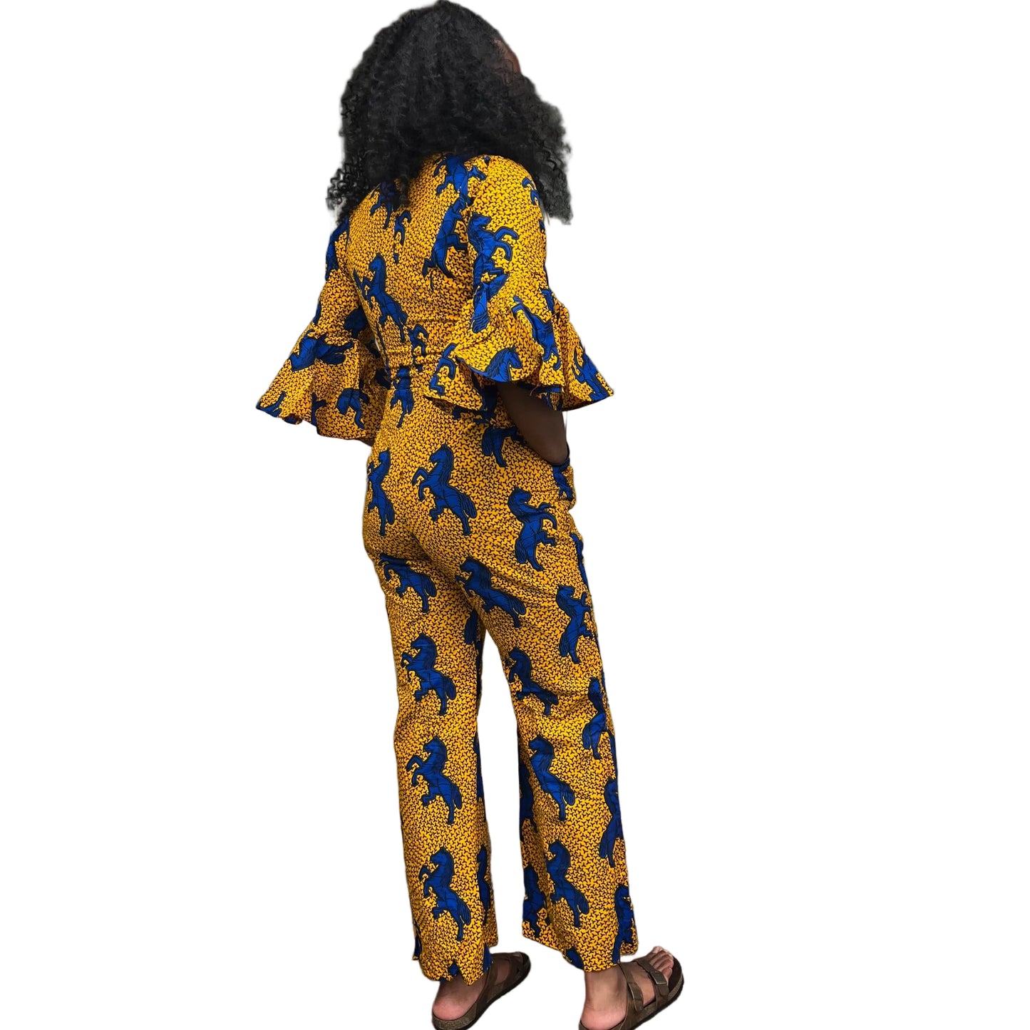 African Wax Print Ankara Triumph Jumpsuit