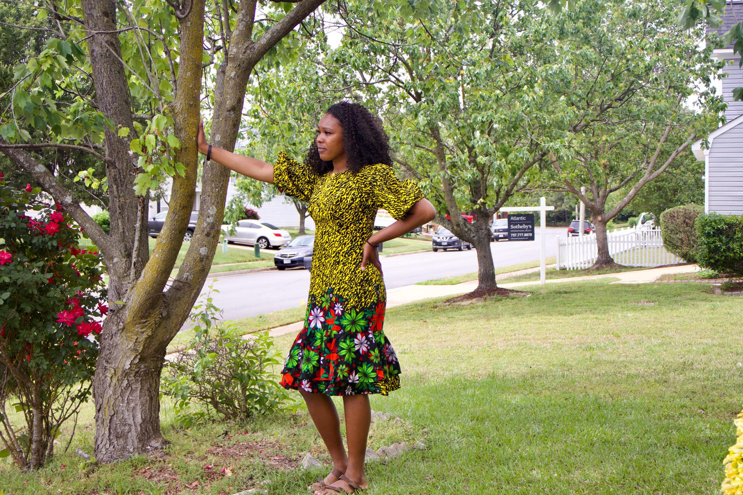 African Print Ankara Elegant Dress