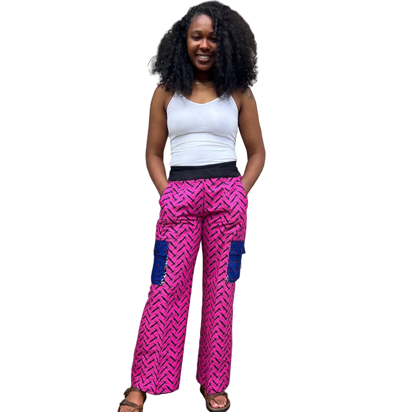 African Ethnic Prints Ankara Cargo/Jogger/Bell Botttom/ Designed Pants Afro American Outfits