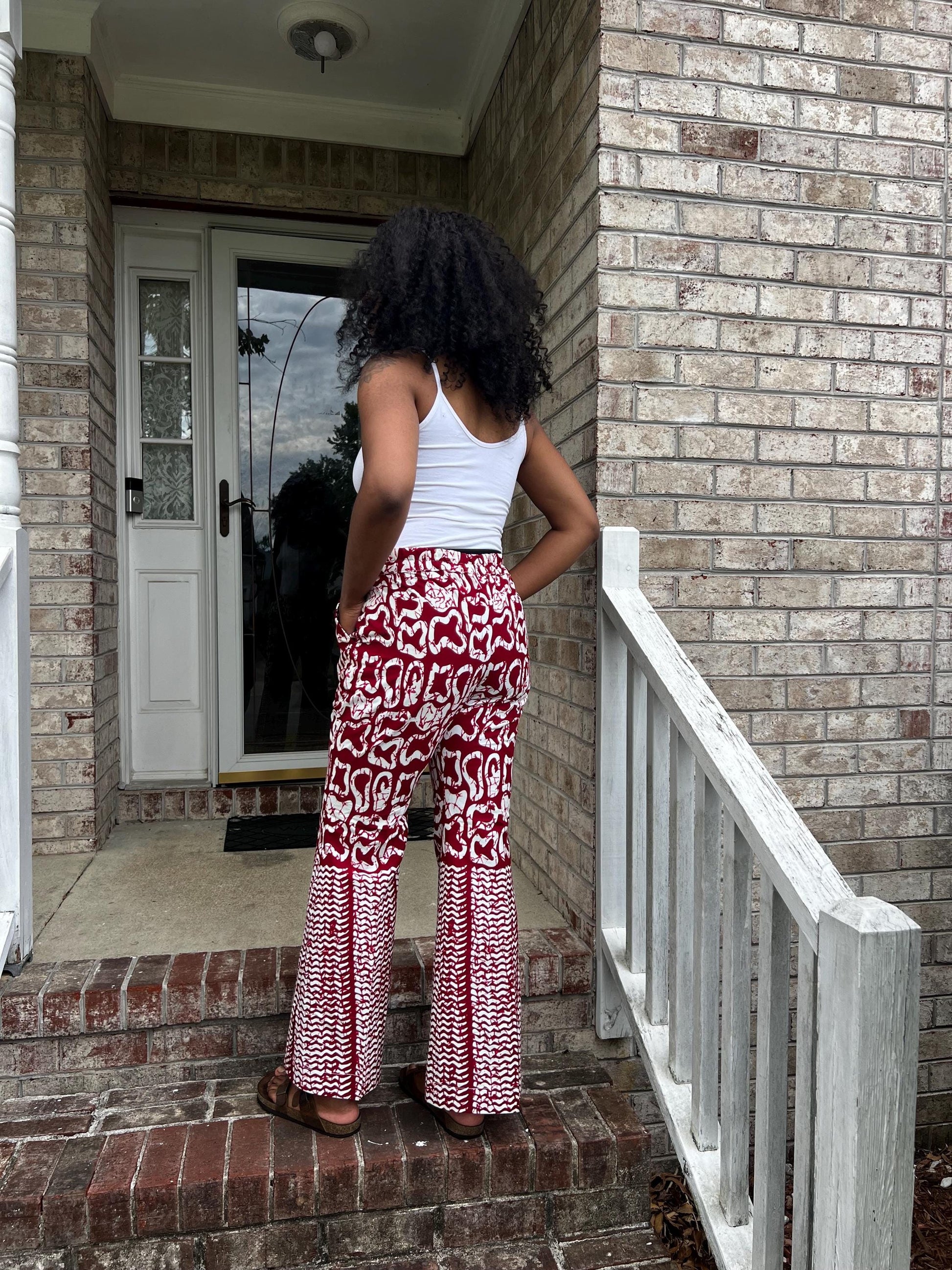 African Ethnic Prints Ankara Cargo/Jogger/Bell Botttom/ Designed Pants Afro American Outfits
