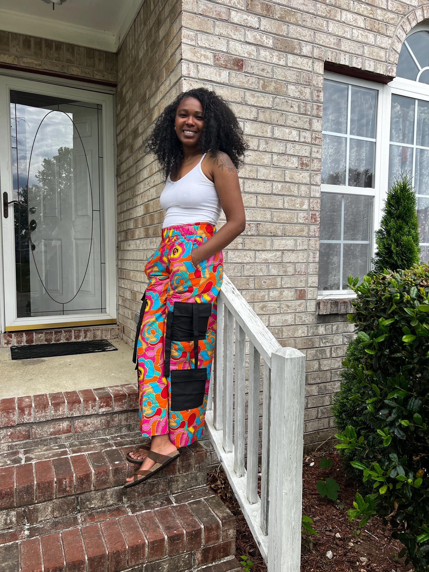African Ethnic Prints Ankara Cargo/Jogger/Bell Botttom/ Designed Pants Afro American Outfits