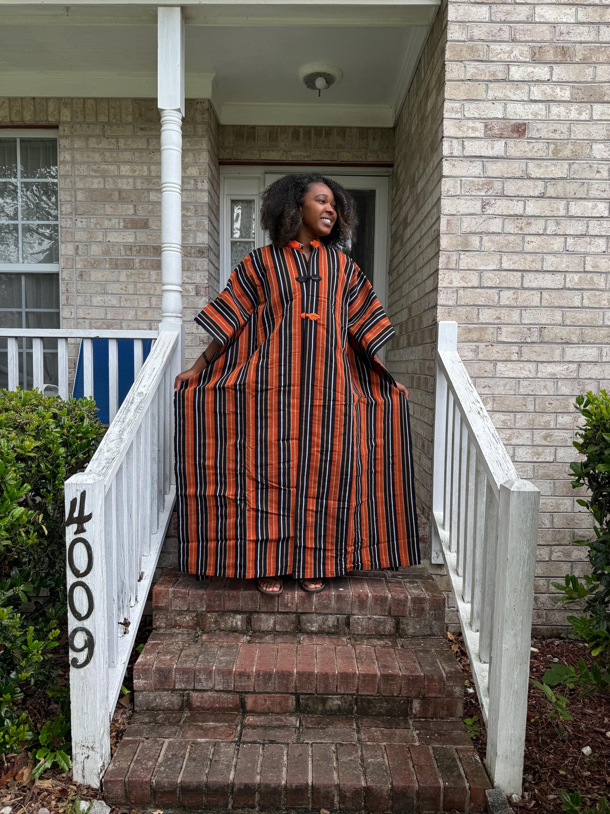 African Traditional Woven Aso-Oke/Kente Kimono Throw Afro American Outfits