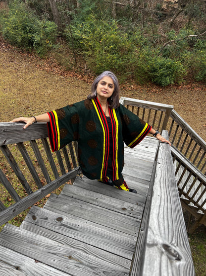 African  Ankara Wax Print  Kimono Pant Set