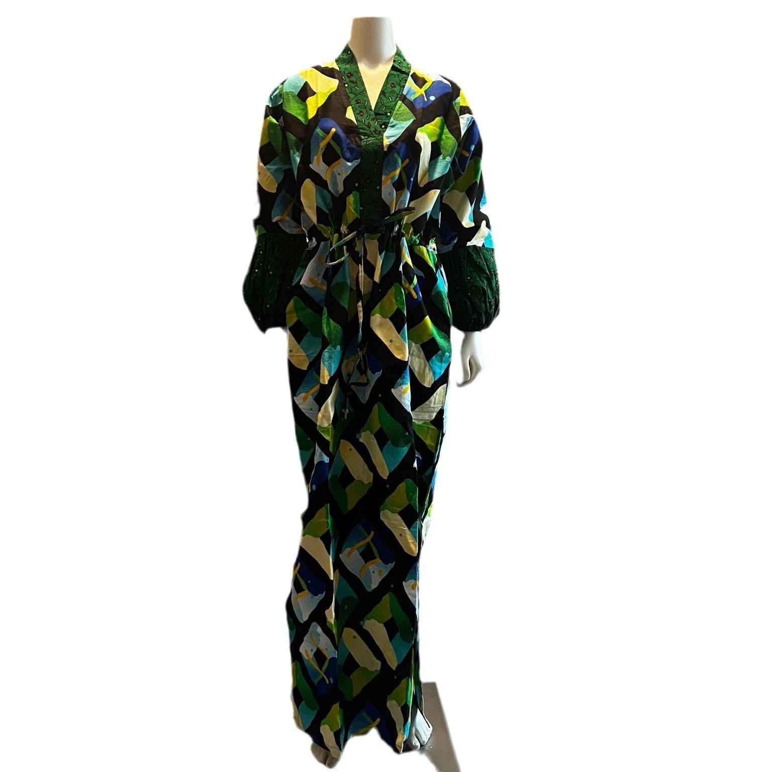 African Wax Print Ankara Tie Waist Sisi Eko Dress Afro American Outfits