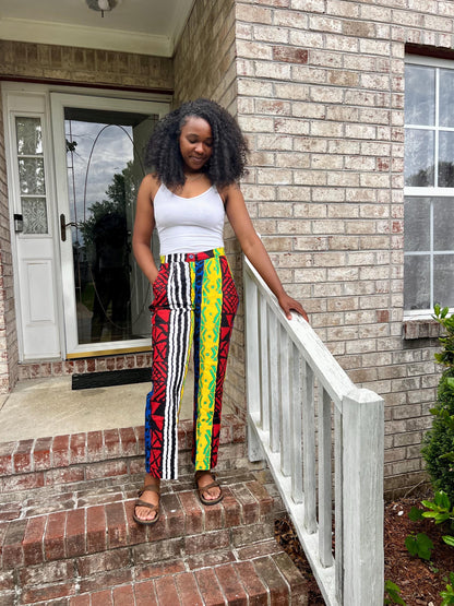 African Ethnic Prints Ankara Cargo/Jogger/Bell Bottom/ Designed Pants