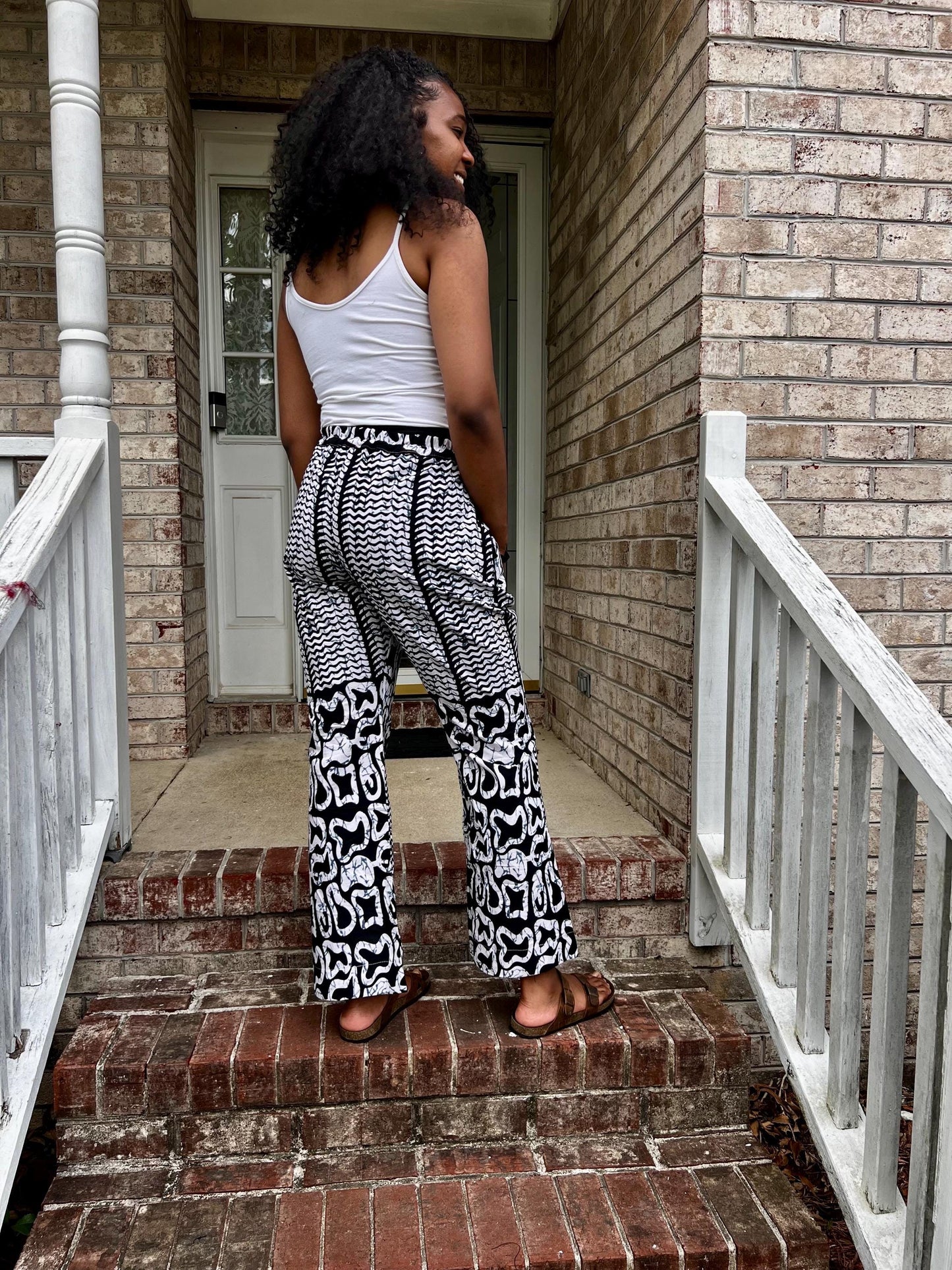 African Ethnic Prints Ankara Cargo/Jogger/Bell Botttom/ Designed Pants Afro American Outfits