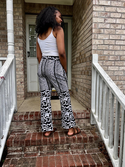 African Ethnic Prints Ankara Cargo/Jogger/Bell Botttom/ Designed Pants Afro American Outfits