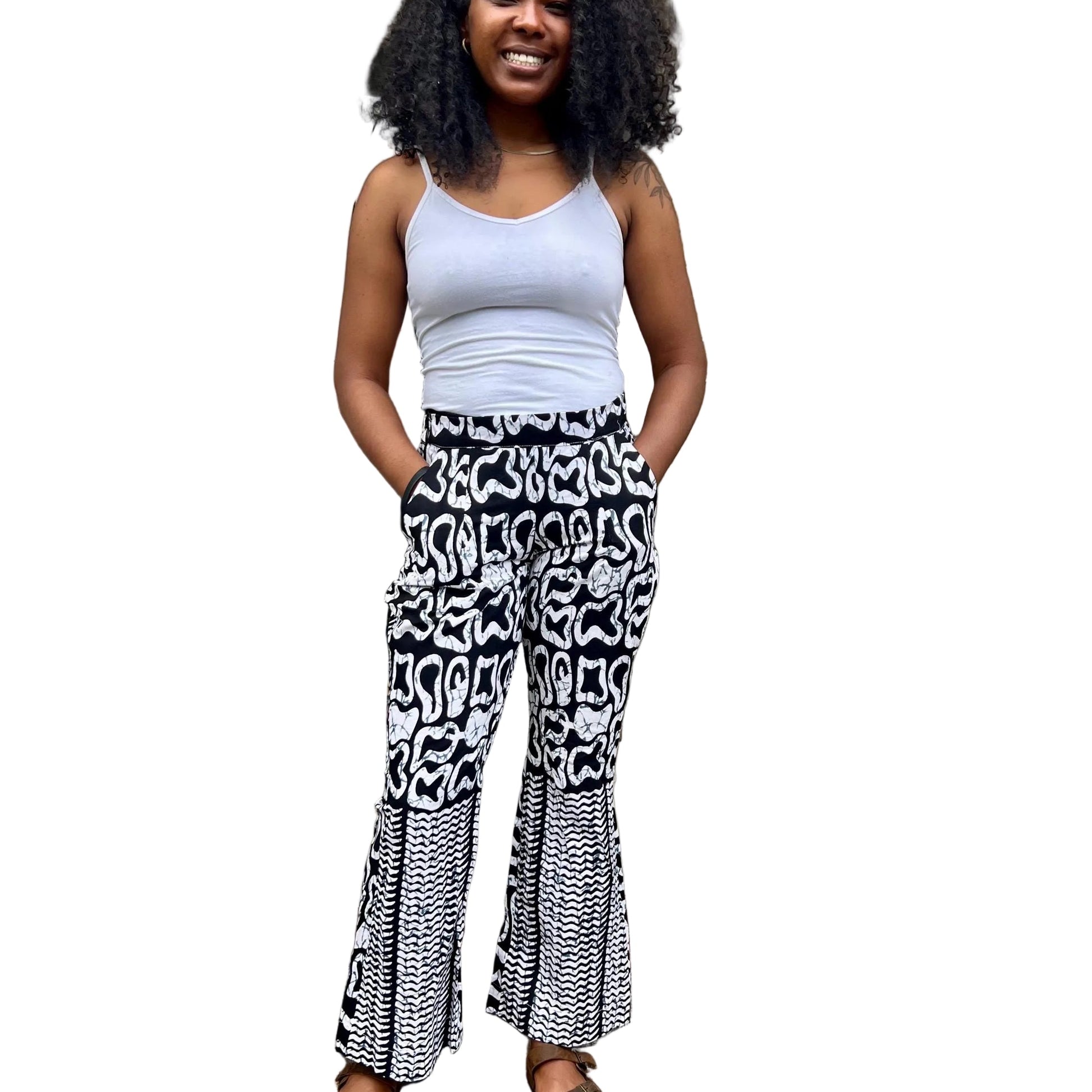 African Ethnic Prints Ankara Cargo/Jogger/Bell Botttom/ Designed Pants Afro American Outfits