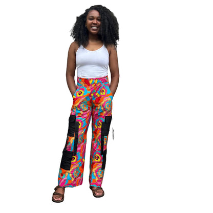 African Ethnic Prints Ankara Cargo/Jogger/Bell Botttom/ Designed Pants Afro American Outfits