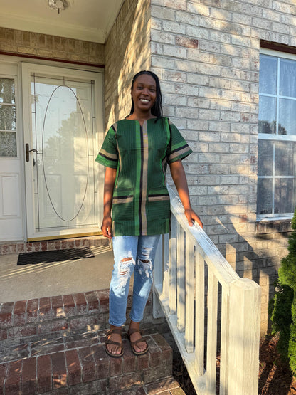 African Prints Ankara Women Danshiki Tops