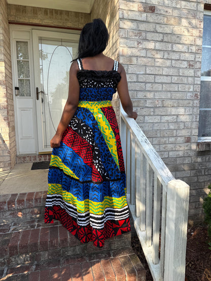 African Ankara Print  Variety Summer   Dress