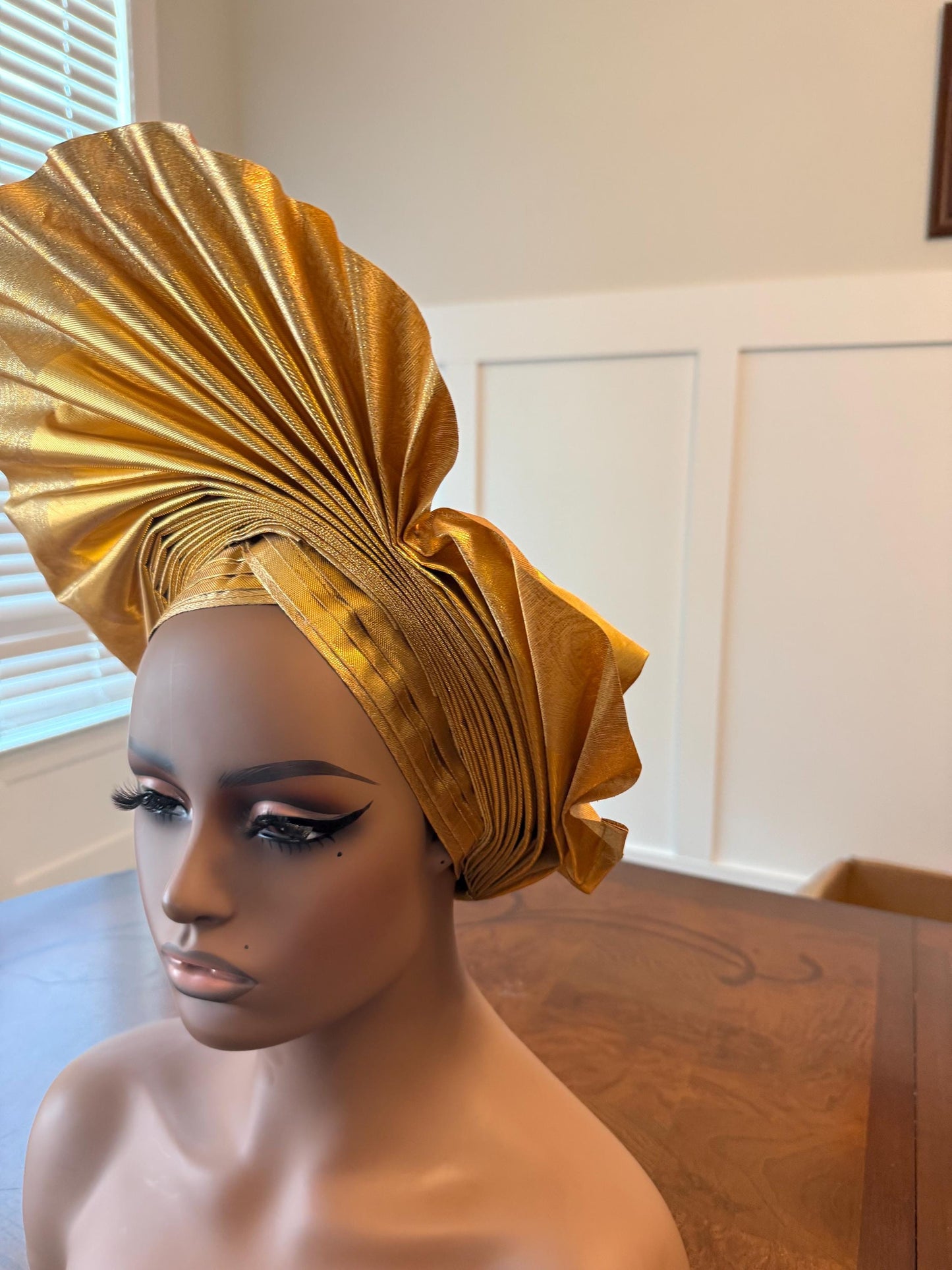 African  Unique Hayes Auto Gele 1p