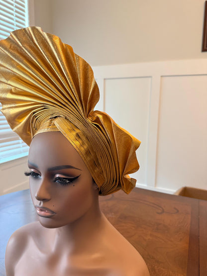 African  Unique Hayes Auto Gele 1p