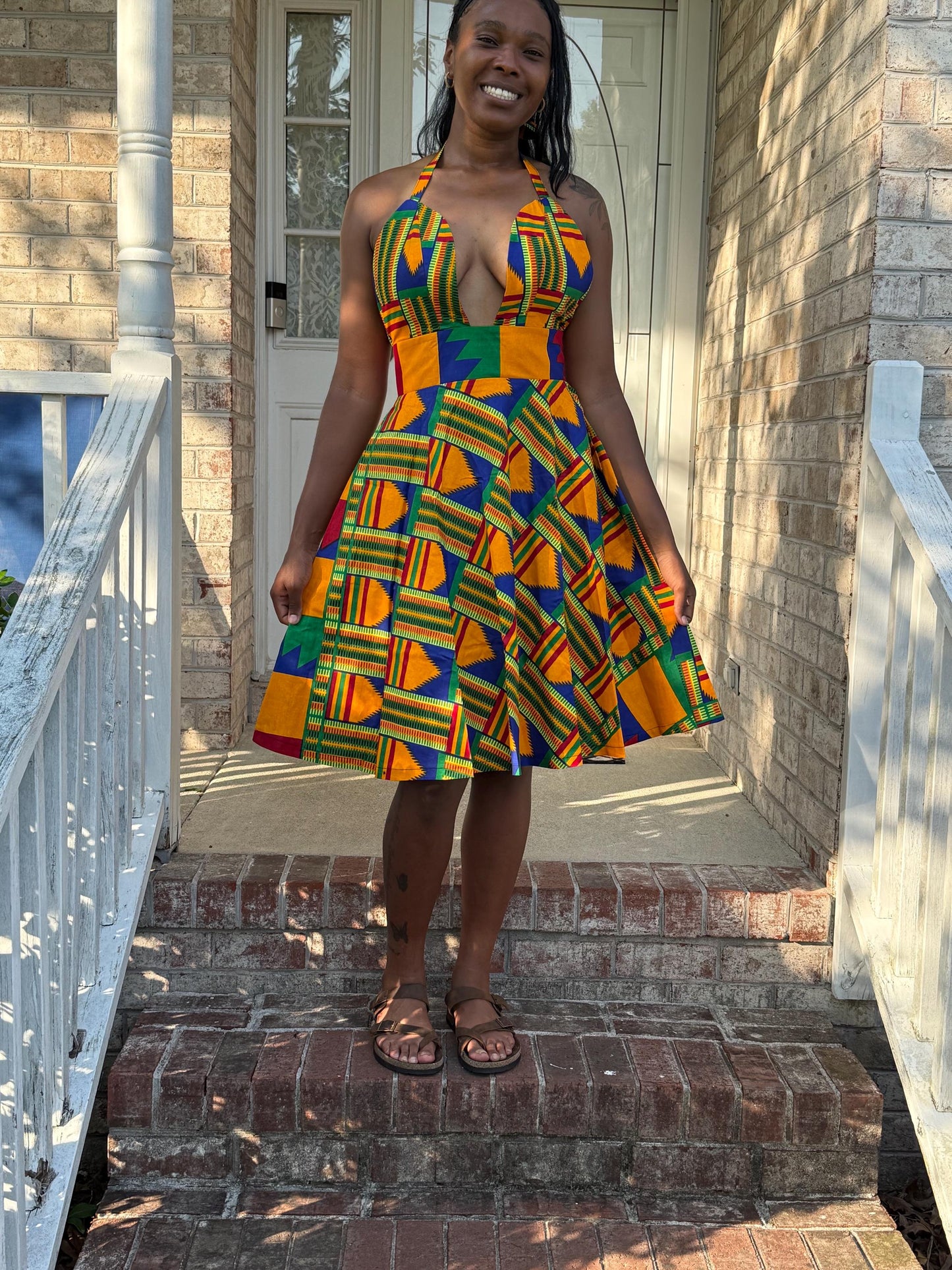 African Ankara Print  Variety Summer   Dress